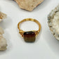 Gold Tigers Eye Ring
