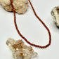 Gold Sunstone Beaded Necklace